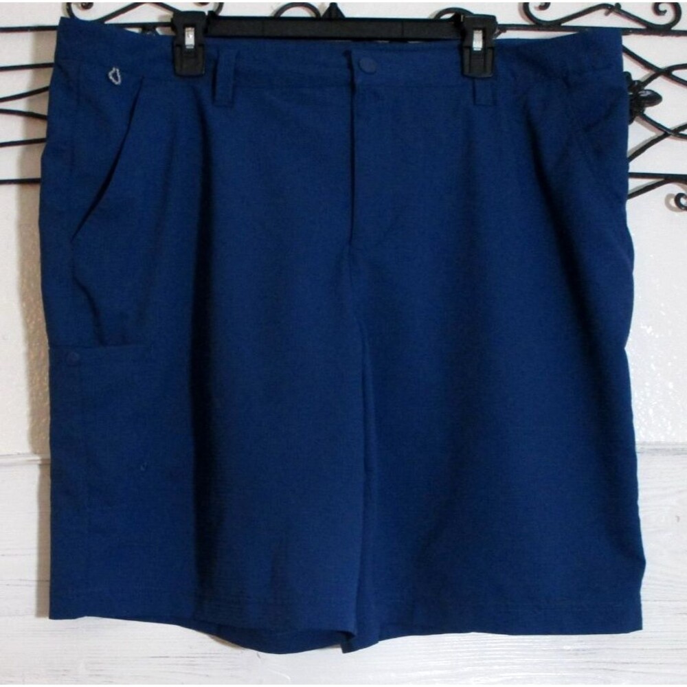 Columbia PFG Men's Bermuda Shorts Size 40 Blue Pockets Comfort